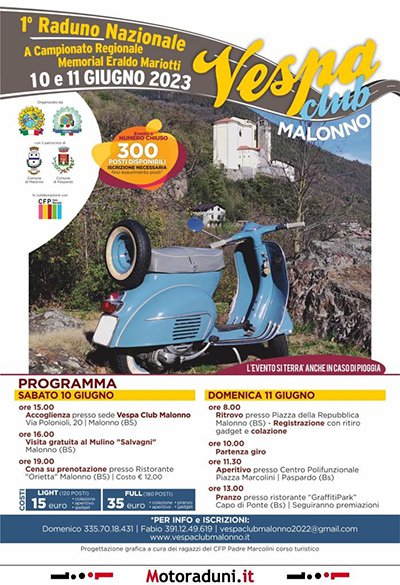 Locandina evento 1° RADUNO NAZIONALE - MEMORIAL ERALDO MARIOTTI