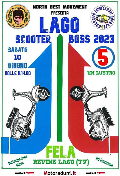Locandina evento LAGO SCOOTER BOSS 2023