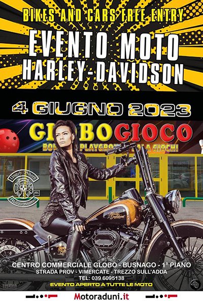 Locandina evento EVENTO MOTO HARLEY DAVIDSO