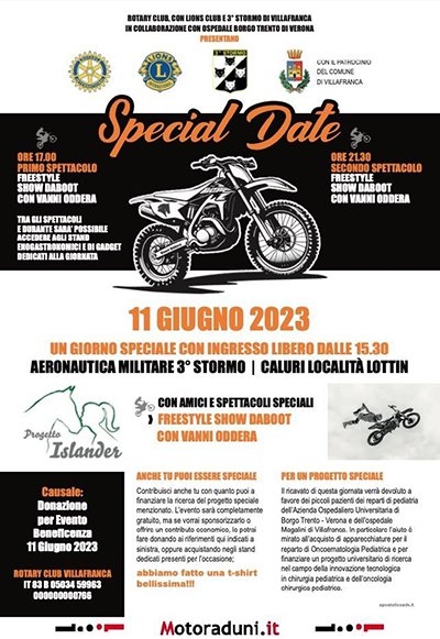 Locandina evento SPECIAL DATE