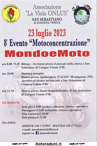 Locandina evento 8° EVENTO MOTOCONCENTRAZIONE MONDOEMOTO