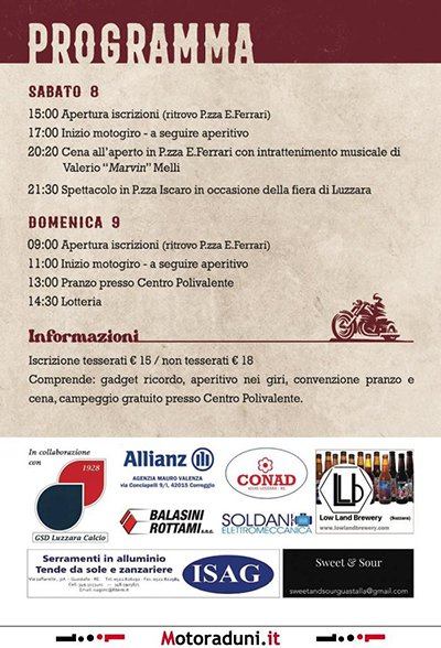 Locandina evento MOTOINCONTRO ALLUCCINATO