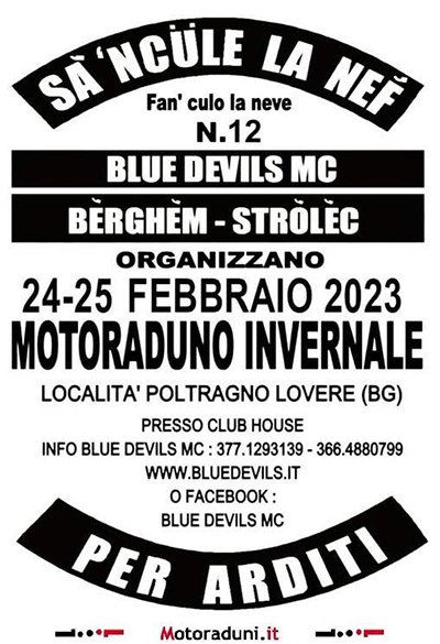 Locandina evento 12° SA 'NCULE LA NEF