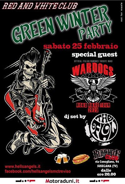 Locandina evento GREEN WINTER PARTY