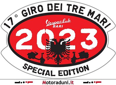 Locandina evento 17° GIRO DEI TRE MARI 2023 - ED. SPECIAL ALBANIA