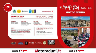 Locandina evento 5° MALATESTIAN ROUTES