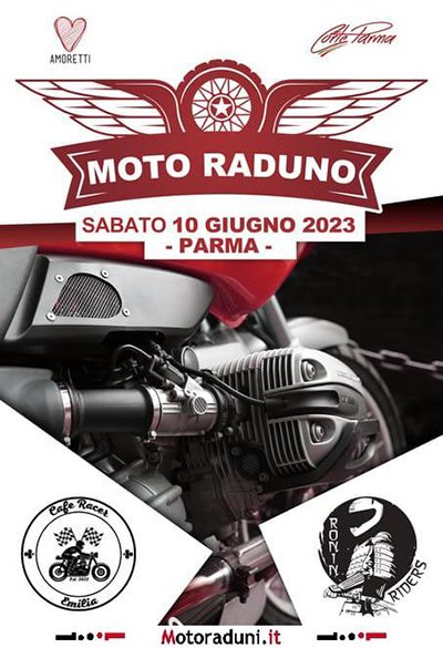 Locandina evento CORTE PARMA IN MOTO