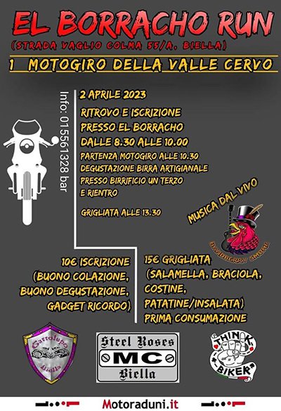 Locandina evento EL BORRACHO RU