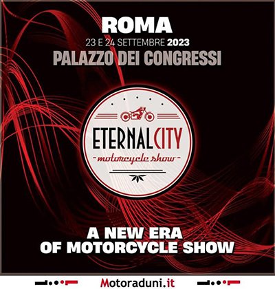 Locandina evento ETERNAL CITY MOTORCYCLE SHOW