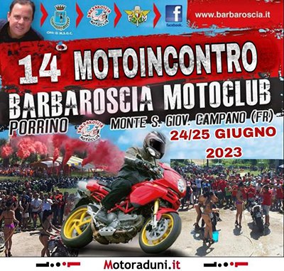 Locandina evento 14° EVENTO BARBAROSCIA