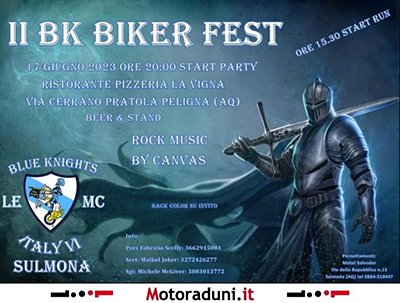 Locandina evento II BK BIKER FEST