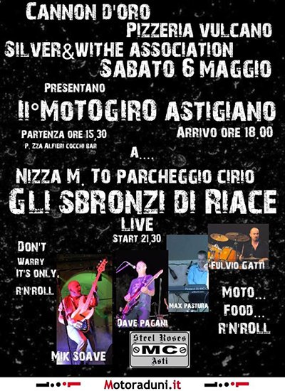 Locandina evento 2° MOTOGIRO ASTIGIANO