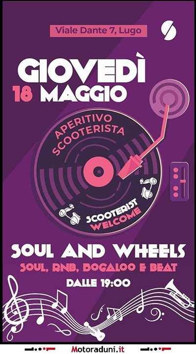 Locandina evento APERITIVO SCOOTERISTA