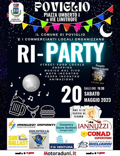 Locandina evento RI-PARTY