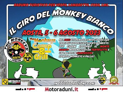 Locandina evento IL GIRO DEL MONKEYS BIANCO