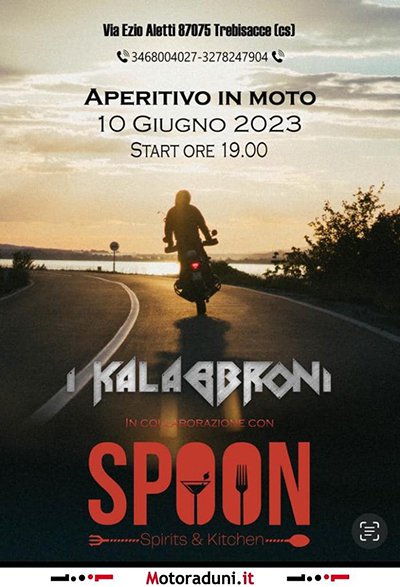 Locandina evento APERITIVO IN MOTO
