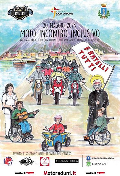 Locandina evento MOTO INCONTRO INCLUSIVO