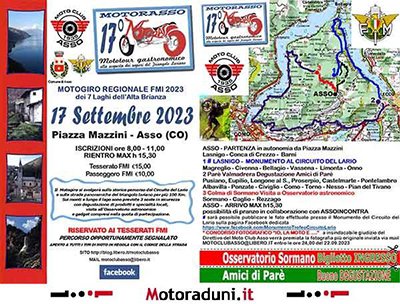 Locandina evento 17° MOTORASSO