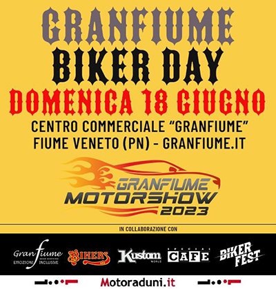 Locandina evento GRANFIUME BIKER DAY