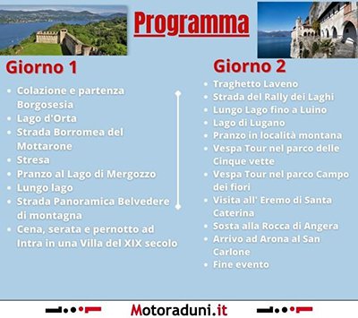 Locandina evento GRAND TOUR DEL LAGO MAGGIORE