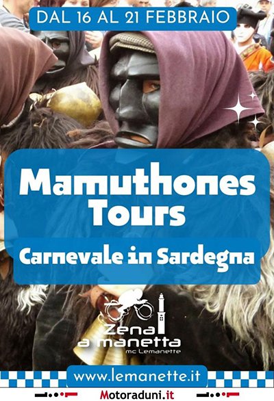 Locandina evento MAMUTHONES TOURS