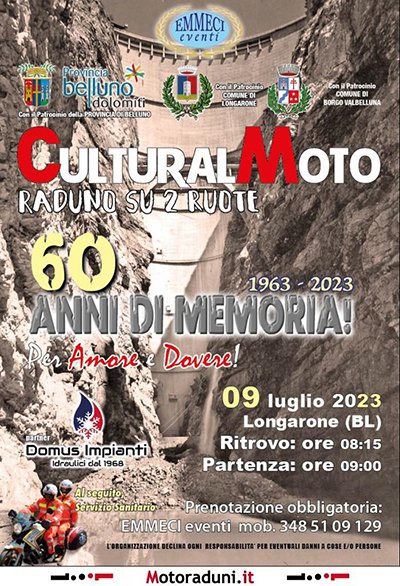 Locandina evento CULTURALMOTO