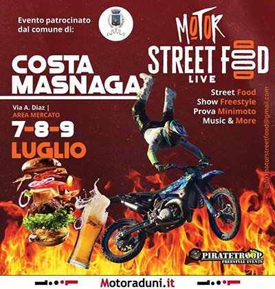 Locandina evento MOTOR STREET FOOD - 5^ TAPPA
