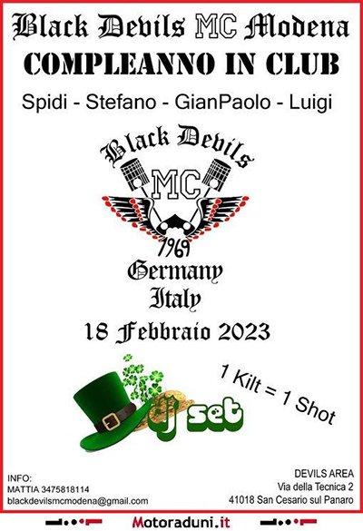 Locandina evento COMPLEANNO IN CLUB