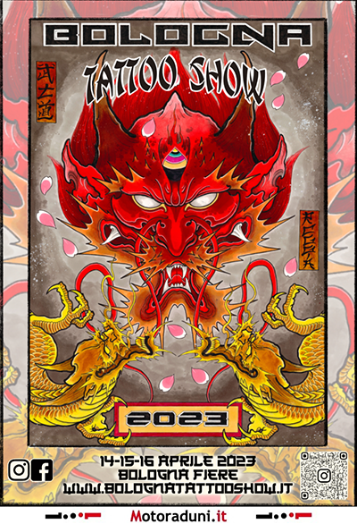 Locandina evento BOLOGNA TATTOO SHOW 2023