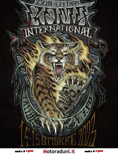 Locandina evento XXIII° ROMA INTERNATIONAL TATTO EXPO