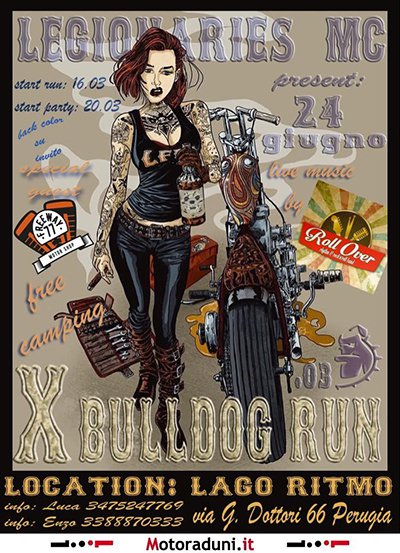 Locandina evento X BULLDOG RU