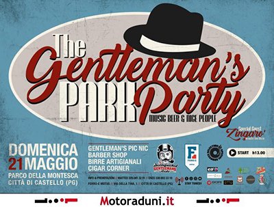 Locandina evento THE GENTLEMA'S PARK PARTY