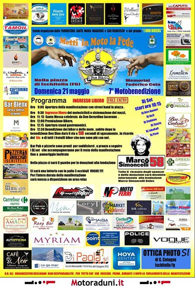 Locandina evento METTI IN MOTO LA FEDE