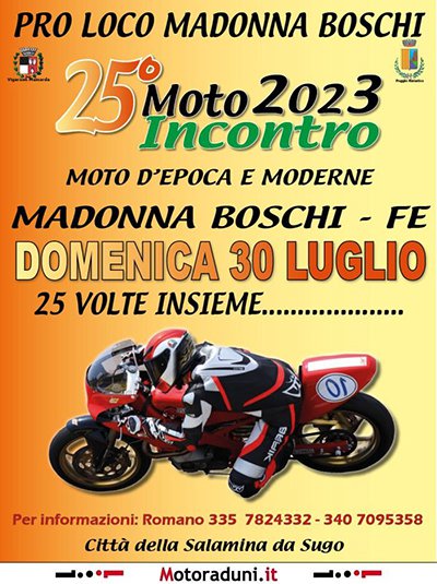 Locandina evento 24° MOTOINCONTRO