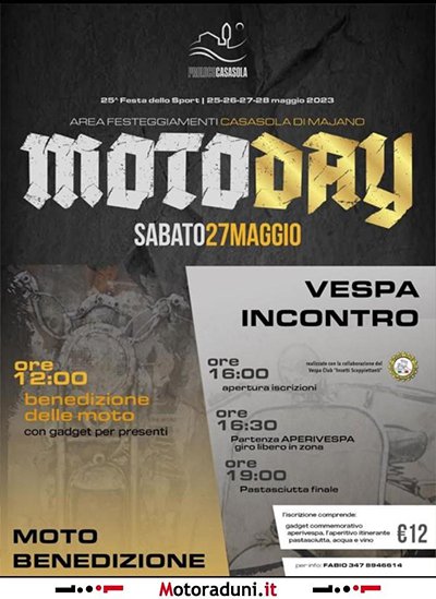 Locandina evento MOTODAY