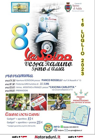 Locandina evento 8° VE-SPINO