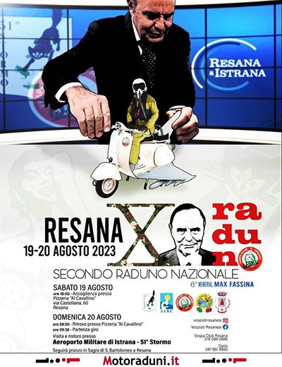 Locandina evento X° RADUNO SECONDO RADUNO NAZIONALE