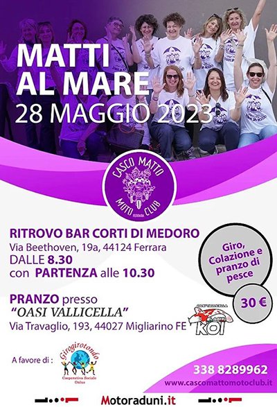 Locandina evento MATTI AL MARE