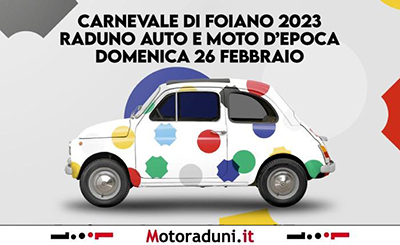 Locandina evento RADUNO AUTO E MOTO D'EPOCA