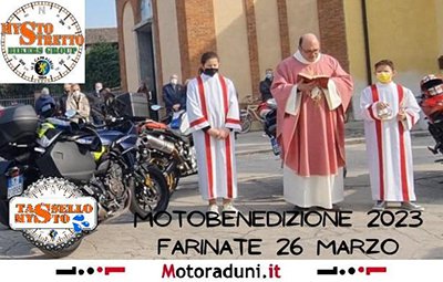 Locandina evento MOTOBENEDIZIONE 2023