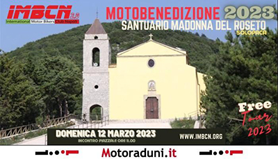 Locandina evento MOTOBENEDIZIONE 2023