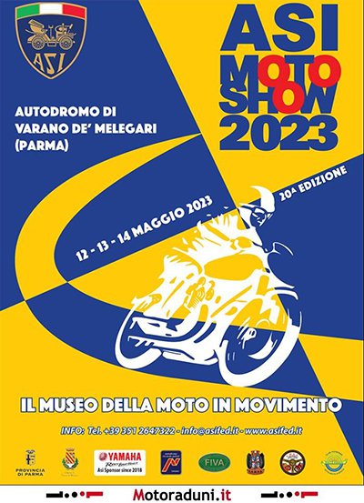 Locandina evento ASI MOTOSHOW 2023