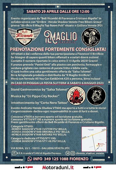 Locandina evento 2° OMBRE & SHADOW