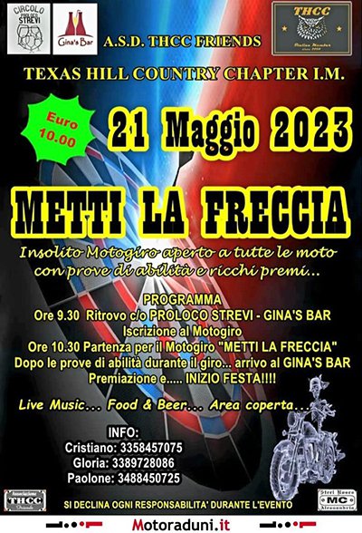 Locandina evento METTI LA FRECCIA