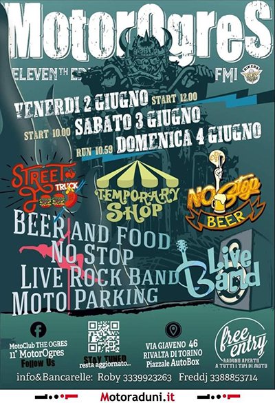 Locandina evento 11° MOTOROGRES