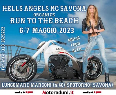 Locandina evento RUN TO THE BEACH