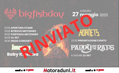 Locandina evento EVENTO ANNULLATO - BIGFISHDAY