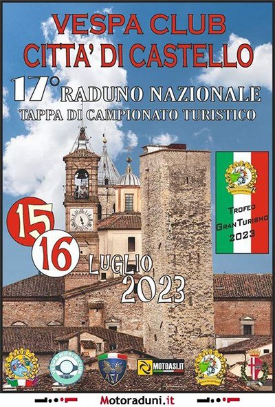 Locandina evento 17° RADUNO NAZIONALE TAPPA DI CAMPIONATO TURISTICO
