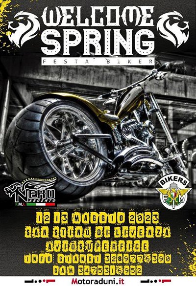 Locandina evento WELCOME SPRING