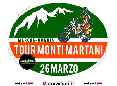 Locandina evento TOUR MONTI MARTANI